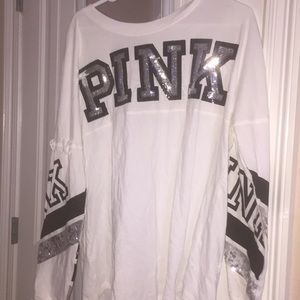 long sleeved PINK shirt